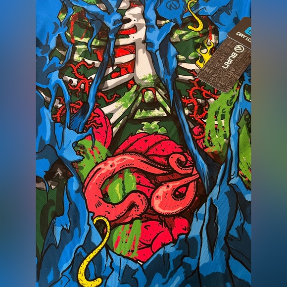 NWT “Zombie” Tech Shirt - INKnBURN / NWT - Picture 6 of 12